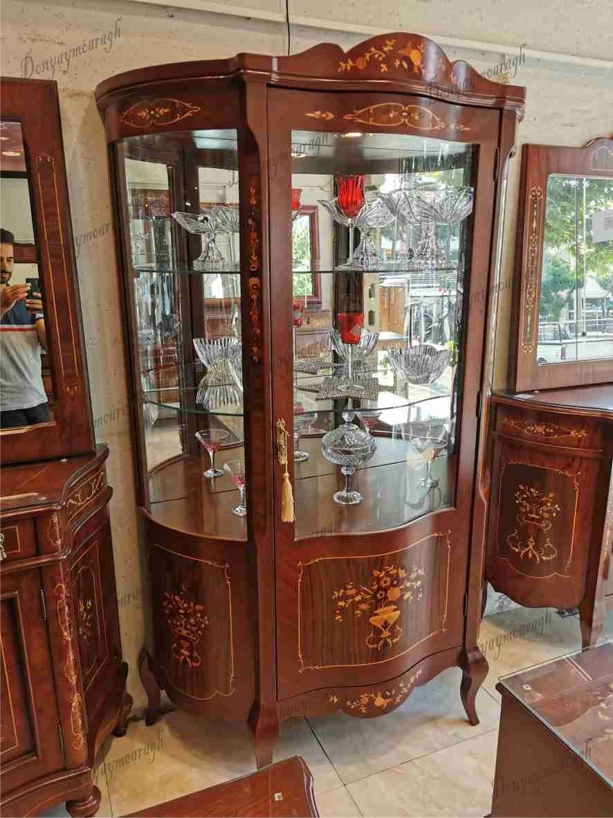 آینه و کنسول چوبی فرانسوی کاملا در حد نو