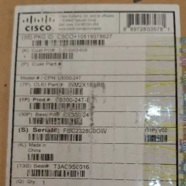 سوییچ سیسکو C9300