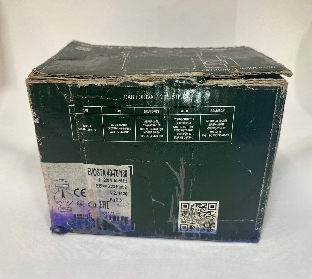 پمپ DAB 40-70/180 EVOSTA سایز اتصال 1/2 1" 4