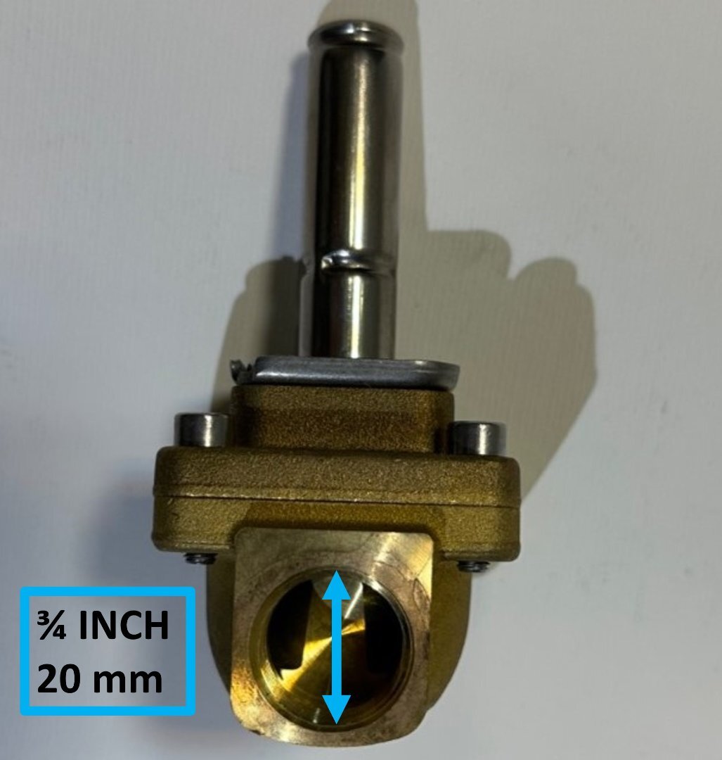 شیر برقی دانفوس EV250B سایز 3/4" 5