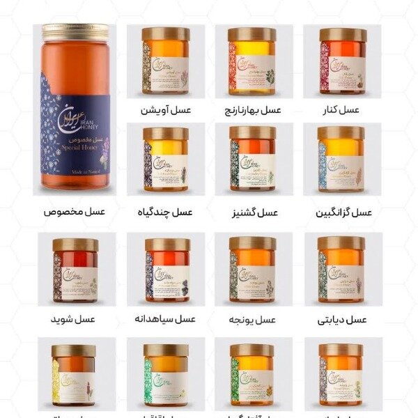 عرضه عمده عسل طبیعی — ایران عسل