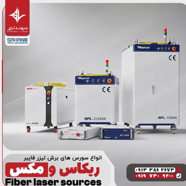 تأمین قطعات لیزر فایبر | برش، جوش و حکاکی