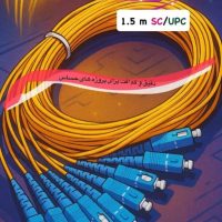 پیگتل SC Single Mode – 2mm / 1.5m – UPC