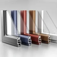 خانه‌ای مدرن با درب و پنجره آلومینیومی