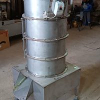 دستگاه پوست گیر کنجد با مکانیزم جدید