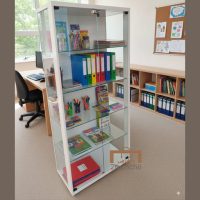 ویترین شیشه ای و باکس موزه ای