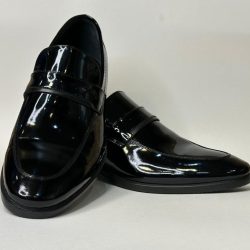 کفشی-مشکی-مردانه-براق-مدل-1129