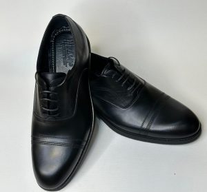 کفش رسمی مردانه بند دار چرم طبیعی