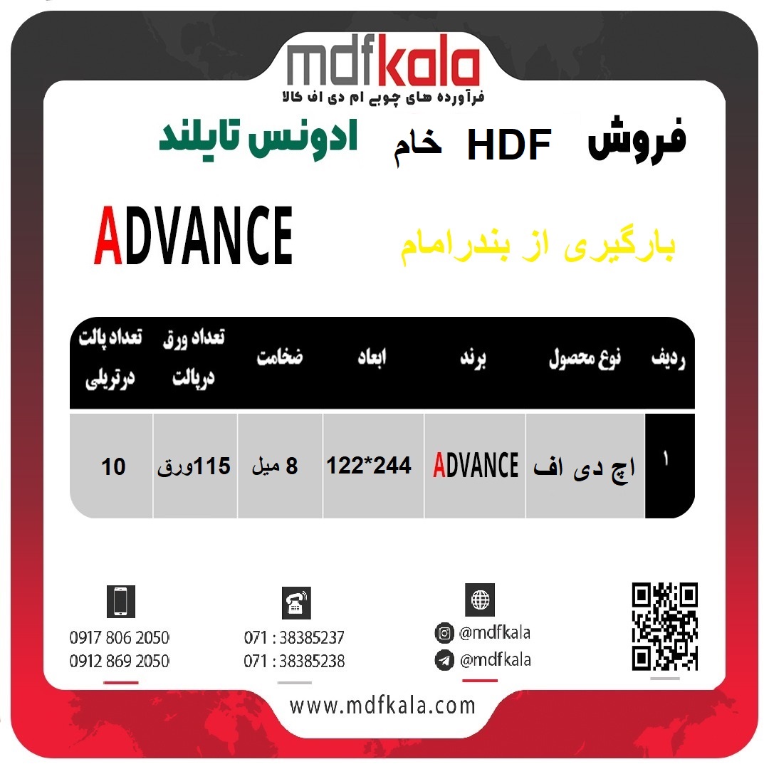 ام دی اف خام(شرکت اجرا سازه چوب) 4