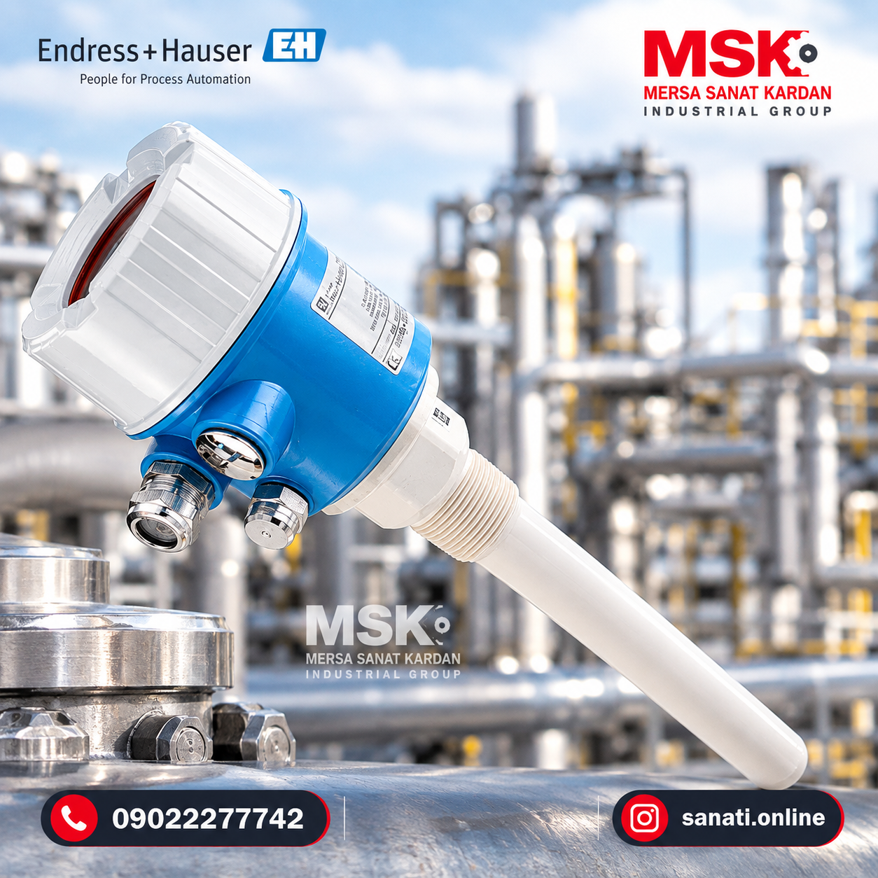 ابزار دقیق Endress+Hauser 2