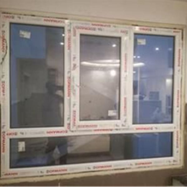 درب و پنجره دوجدارهUPVC.نقاشی ساختمان