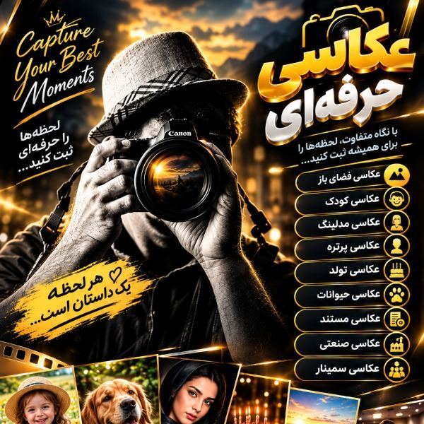 خدمات عکاسی در تهران و کرج